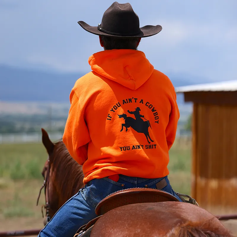 Orange Hoodie